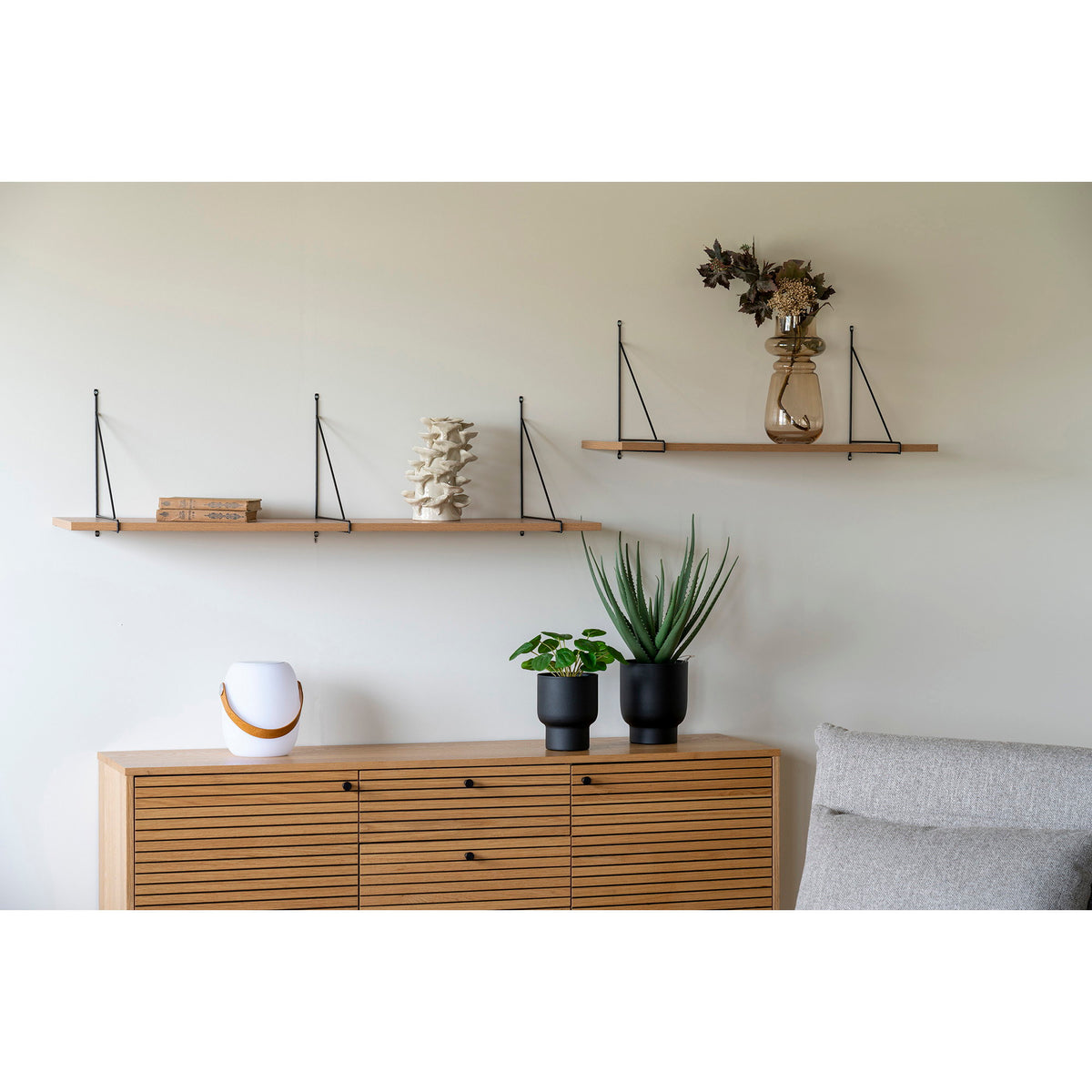 House Nordic ApS - Fulda Bloempot Zwart - Deco Delights Bloempot