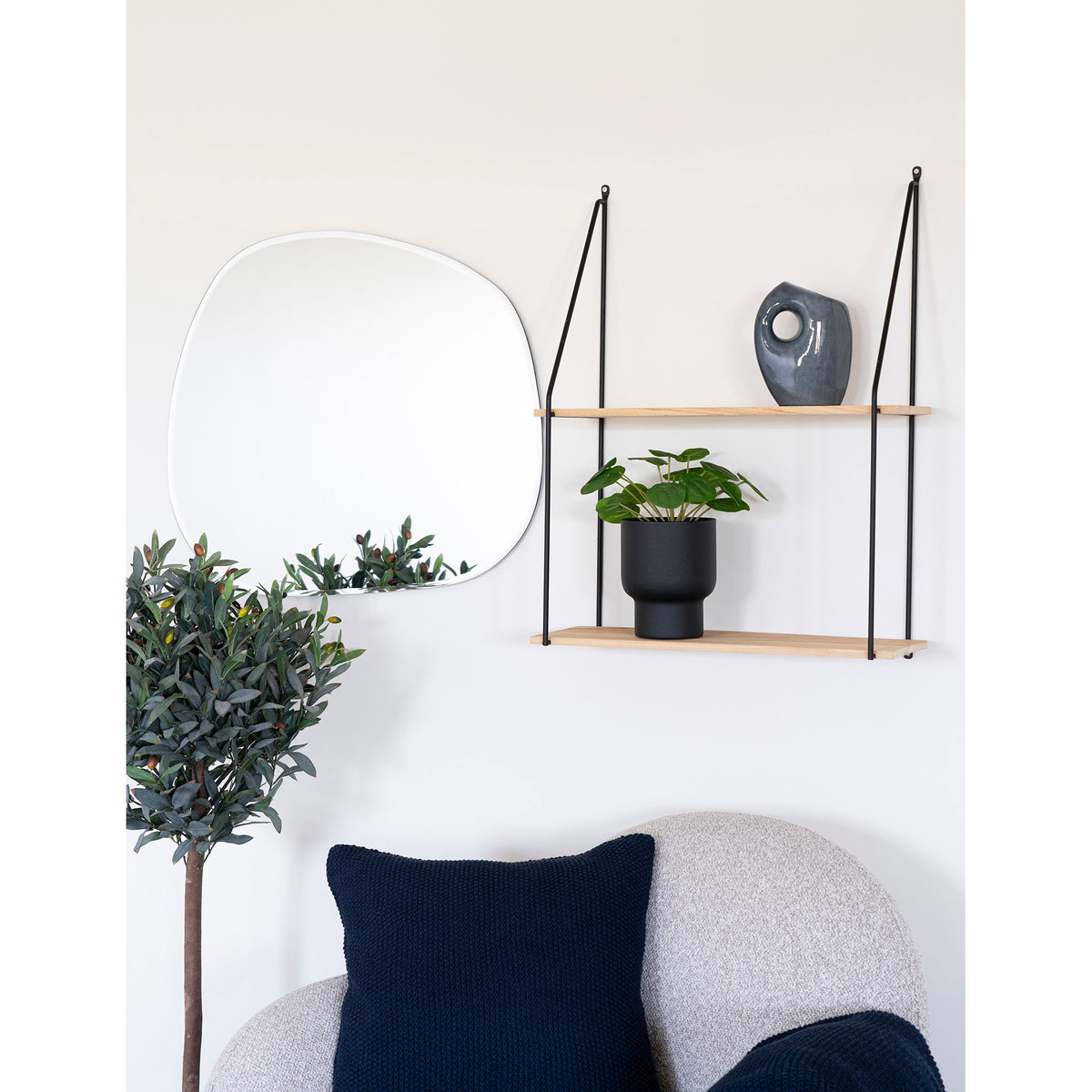 House Nordic ApS - Fulda Bloempot Zwart - Deco Delights Bloempot