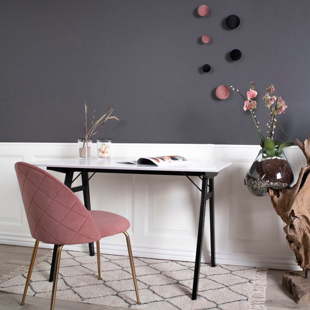 House Nordic ApS - Geneve Eetkamerstoel Roze - Deco Delights Eetkamerstoel