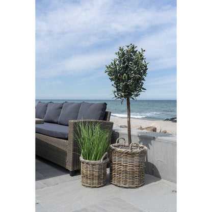 House Nordic ApS - Gili-manden - natuurlijk, Kubu-rotan - set van 2 - Deco Delights