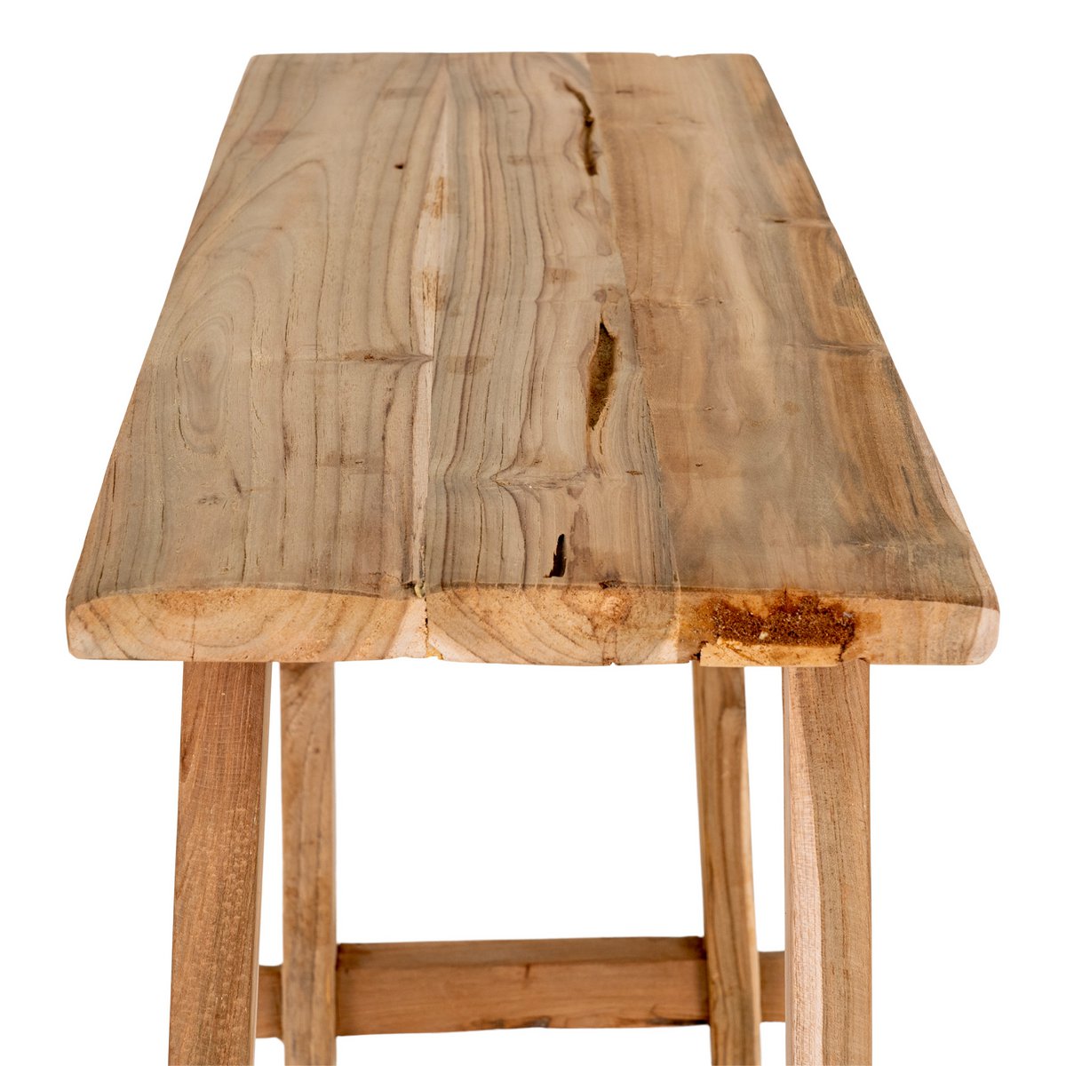 House Nordic ApS - Girona Consoletafel - Teakhout, Natuurlijk - 90x30x80 cm - Deco Delights