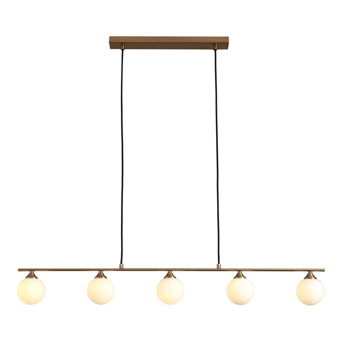 House Nordic ApS - Halifax hanger - hanger, messing, stoffen koord van 150 cm - Deco Delights