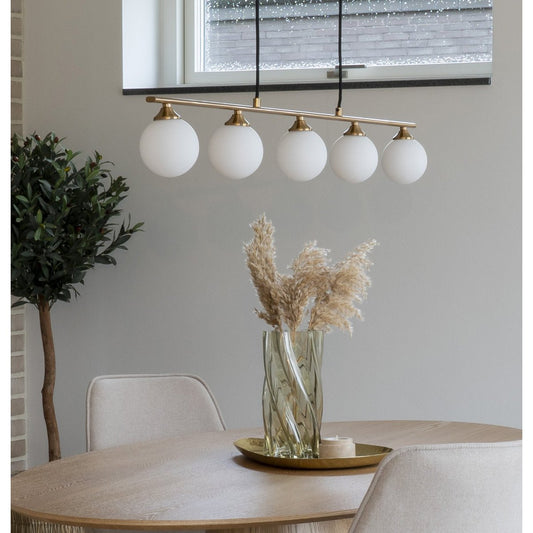 House Nordic ApS - Halifax hanger - hanger, messing, stoffen koord van 150 cm - Deco Delights