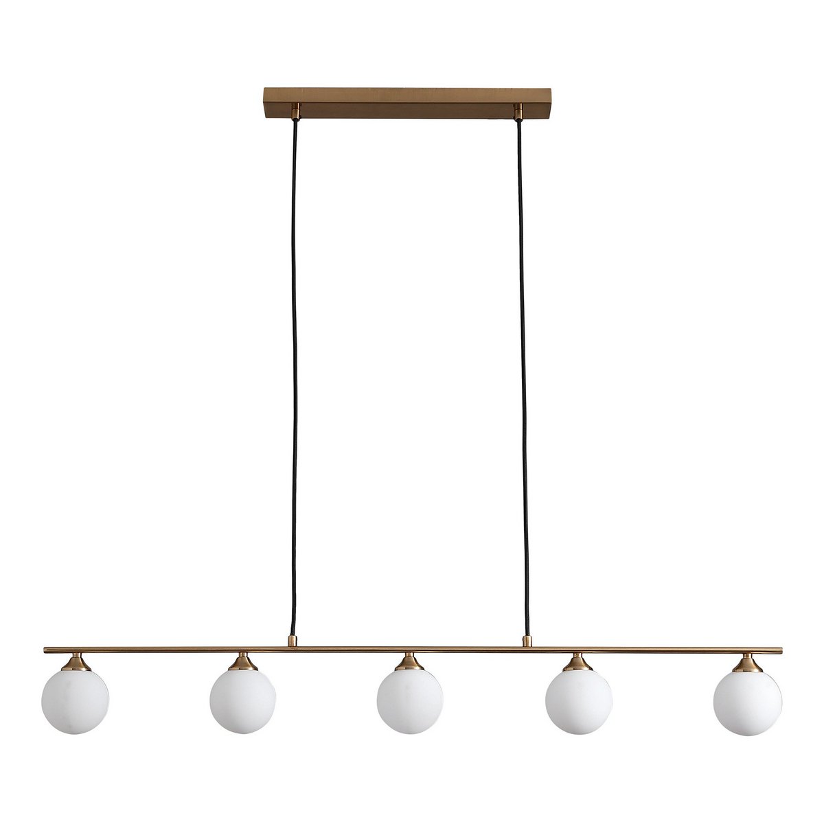 House Nordic ApS - Halifax hanger - hanger, messing, stoffen koord van 150 cm - Deco Delights