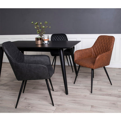 House Nordic ApS - Harbo Eetkamerstoel Bruin - Deco Delights Eetkamerstoel