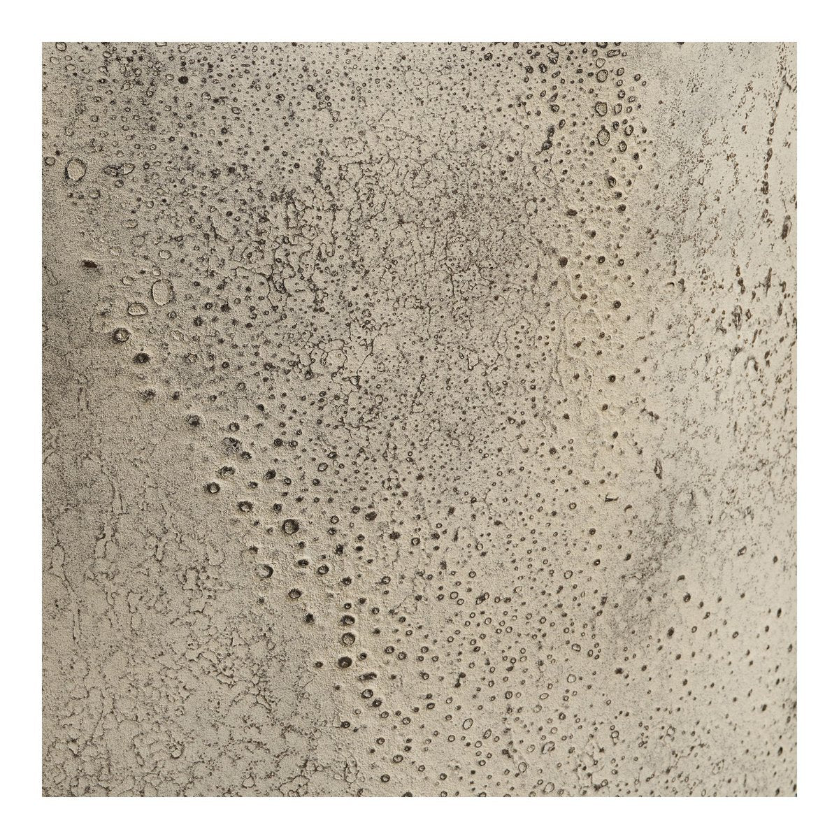 House Nordic ApS - Hou Decoratieve pot, metaal, antiek beige, ø24x60,5 cm - Deco Delights