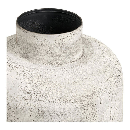 House Nordic ApS - Hou Decoratieve pot, metaal, antiek beige, ø24x60,5 cm - Deco Delights
