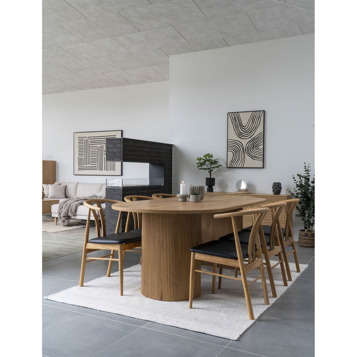 House Nordic ApS - House Nordic Dienblad - Beige - Deco Delights