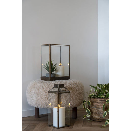 House Nordic ApS - House Nordic Manali Lantern - Antieke messing look - Deco Delights Lantaarn