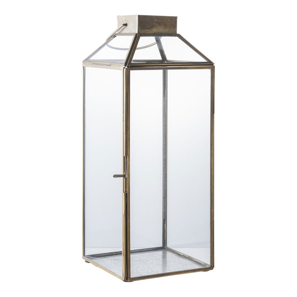 House Nordic ApS - House Nordic Mysore Lantaarn - Antieke messing look - Deco Delights Lantaarn