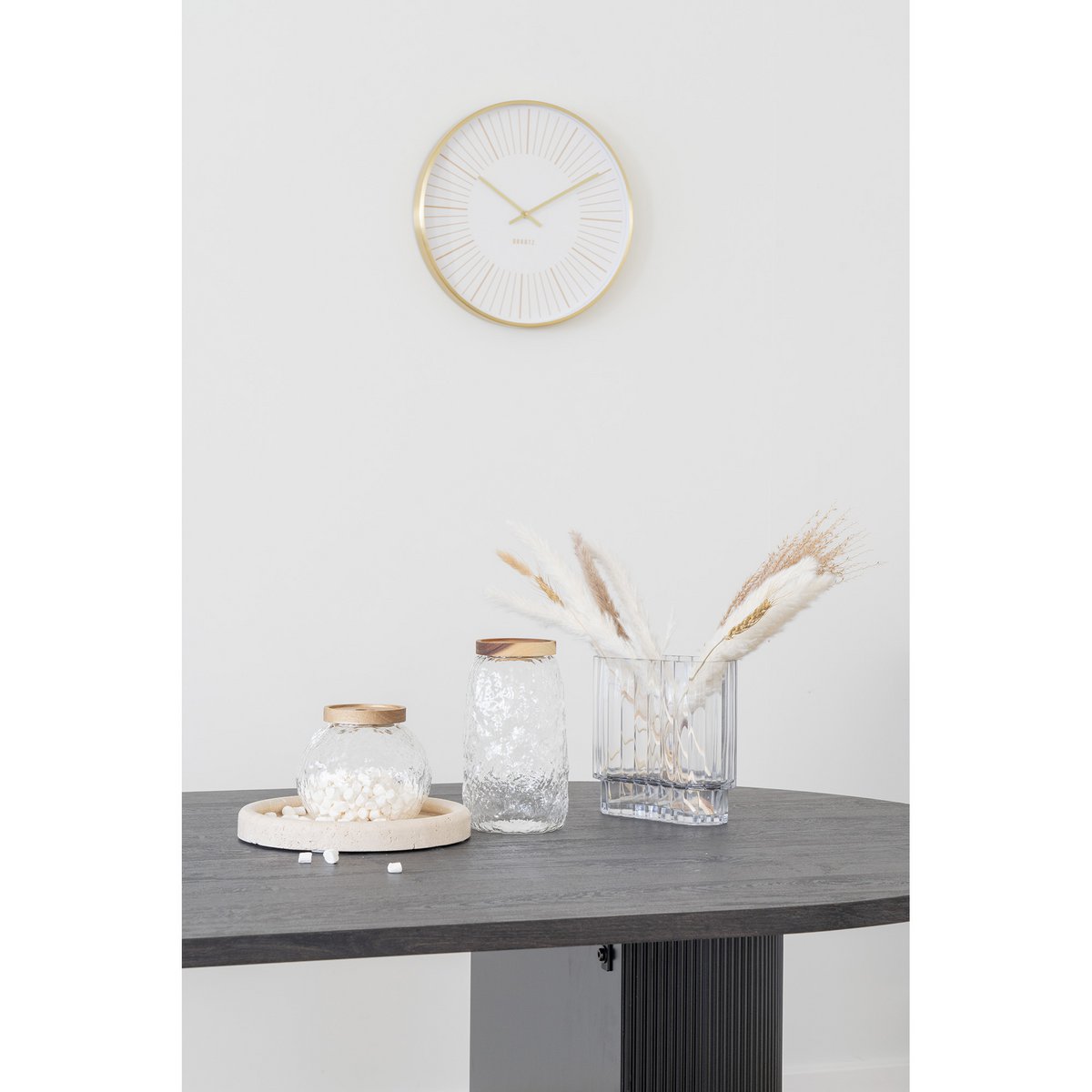 House Nordic ApS - House Nordic Takamaka Wandklok - Goud - Deco Delights Wandklok