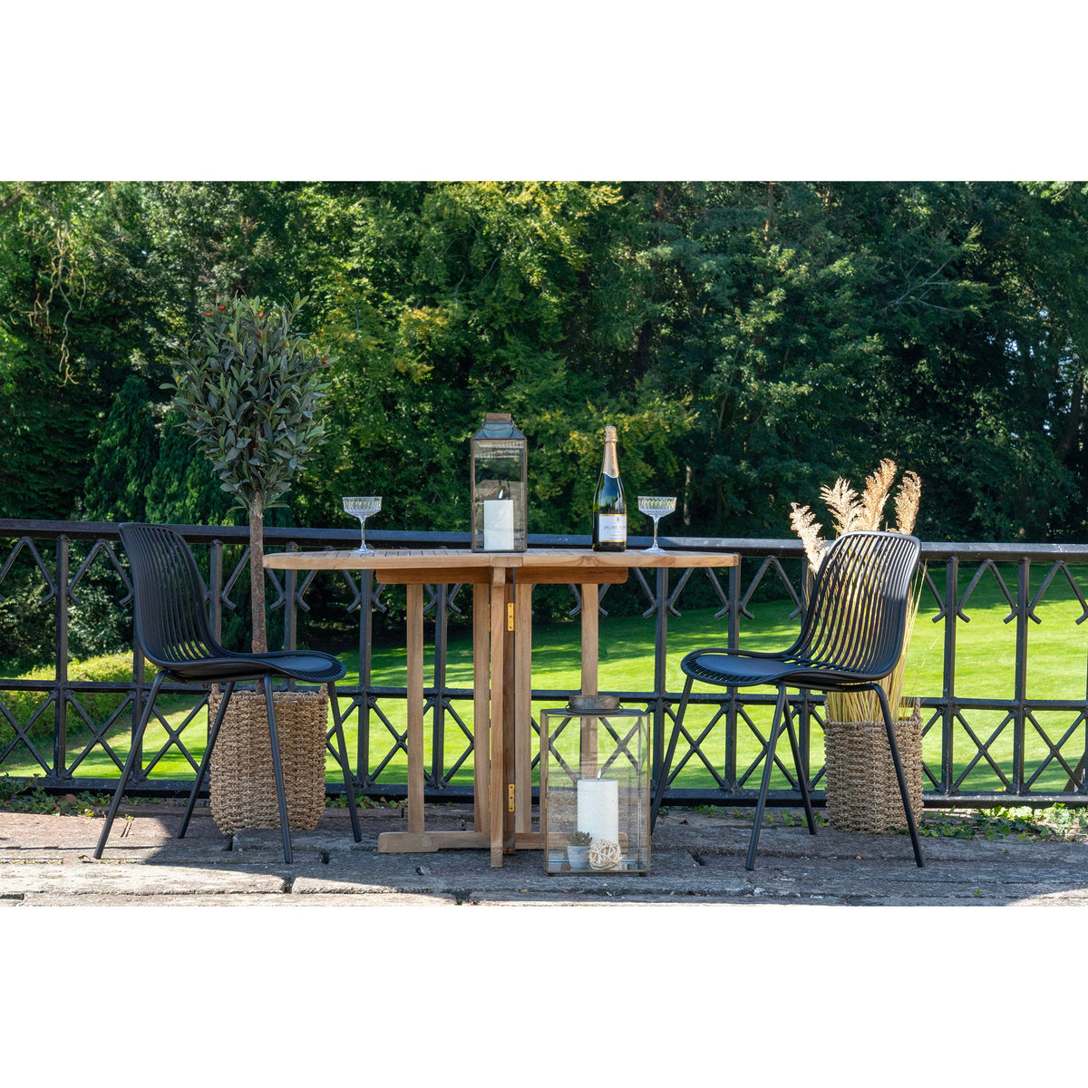 House Nordic ApS - Huelva Bijzettafel Naturel Teak - Deco Delights