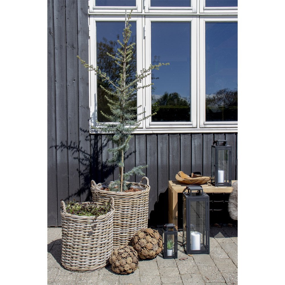 House Nordic ApS - Indo Manden - Kubu Rotan - Set van 2 - Deco Delights
