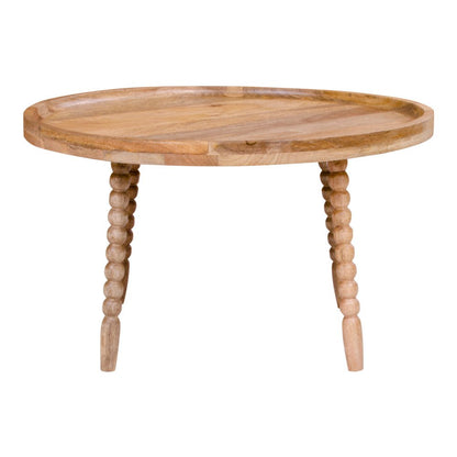 House Nordic ApS - Jammu Salontafel - Mangohout, Naturel - Ø60x35 cm - Deco Delights
