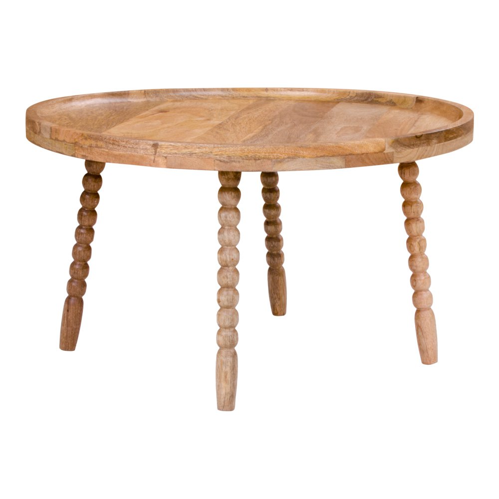 House Nordic ApS - Jammu Salontafel - Mangohout, Naturel - Ø60x35 cm - Deco Delights