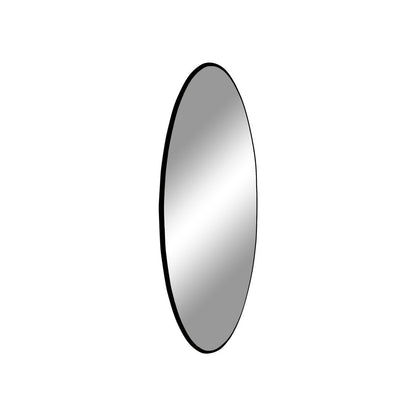 House Nordic ApS - Jersey Spiegel Rond - Staal, kleur Zwart of Messing, diameter 40/60/80 cm - Deco Delights