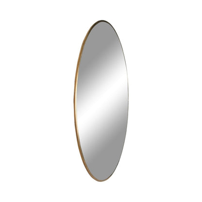 House Nordic ApS - Jersey Spiegel Rond - Staal, kleur Zwart of Messing, diameter 40/60/80 cm - Deco Delights