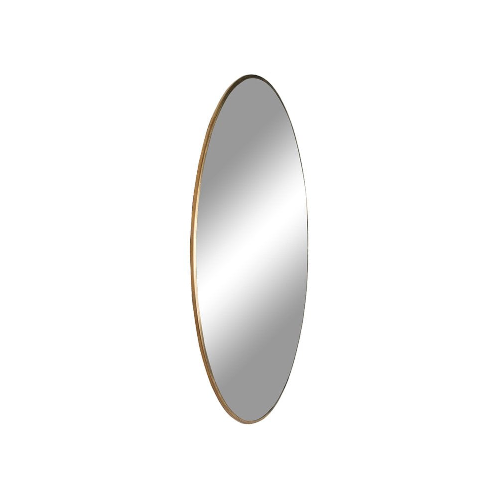 House Nordic ApS - Jersey Spiegel Rond - Staal, kleur Zwart of Messing, diameter 40/60/80 cm - Deco Delights