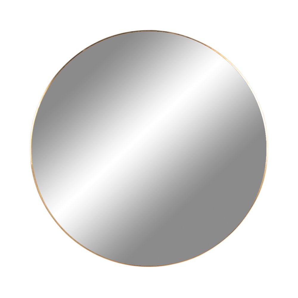 House Nordic ApS - Jersey Spiegel Rond - Staal, kleur Zwart of Messing, diameter 40/60/80 cm - Deco Delights