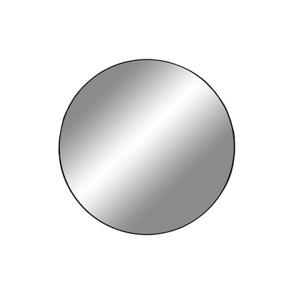 House Nordic ApS - Jersey Spiegel Rond - Staal, kleur Zwart of Messing, diameter 40/60/80 cm - Deco Delights