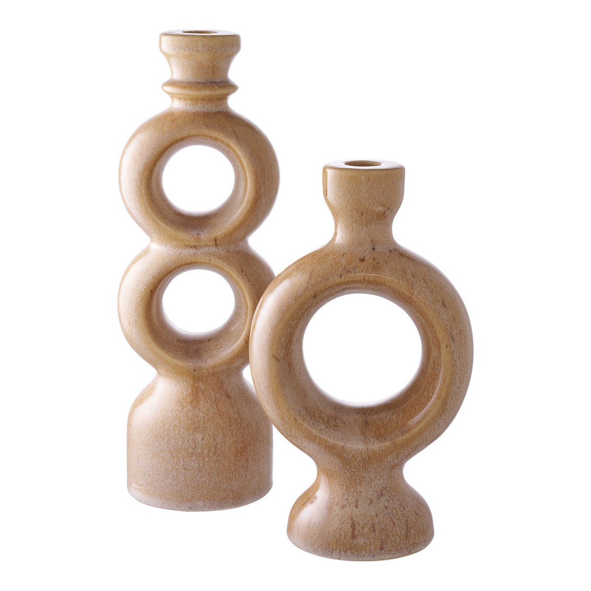 House Nordic ApS - Kaarshouder - Bruin, Keramiek, 13,5x8,8x23,5 cm - Deco Delights