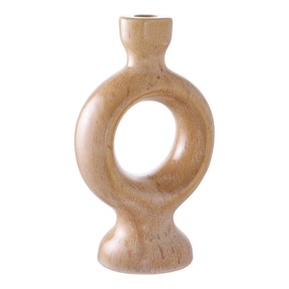 House Nordic ApS - Kaarshouder - Bruin, Keramiek, 13,5x8,8x23,5 cm - Deco Delights