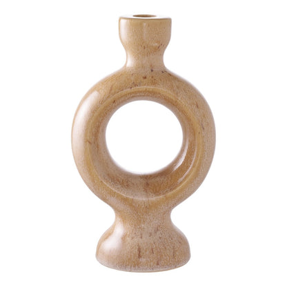 House Nordic ApS - Kaarshouder - Bruin, Keramiek, 13,5x8,8x23,5 cm - Deco Delights