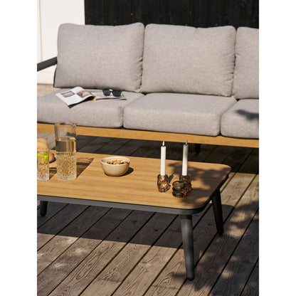House Nordic ApS - Kaarshouder, glas, gerookt bruin, set van 3 - Deco Delights