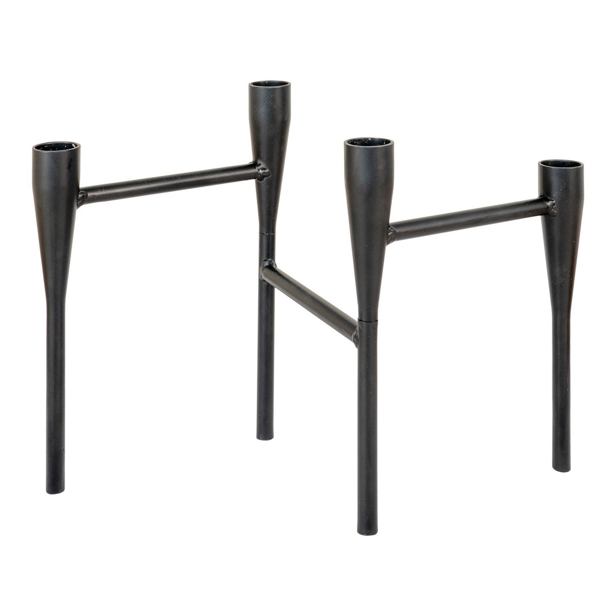 House Nordic ApS - Kaarshouder - Staal, Zwart - 15x28x21 cm - Deco Delights