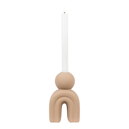 House Nordic ApS - Kaarshouder - Steengoed, Bruin - 10,5x6,5x17 cm - Deco Delights