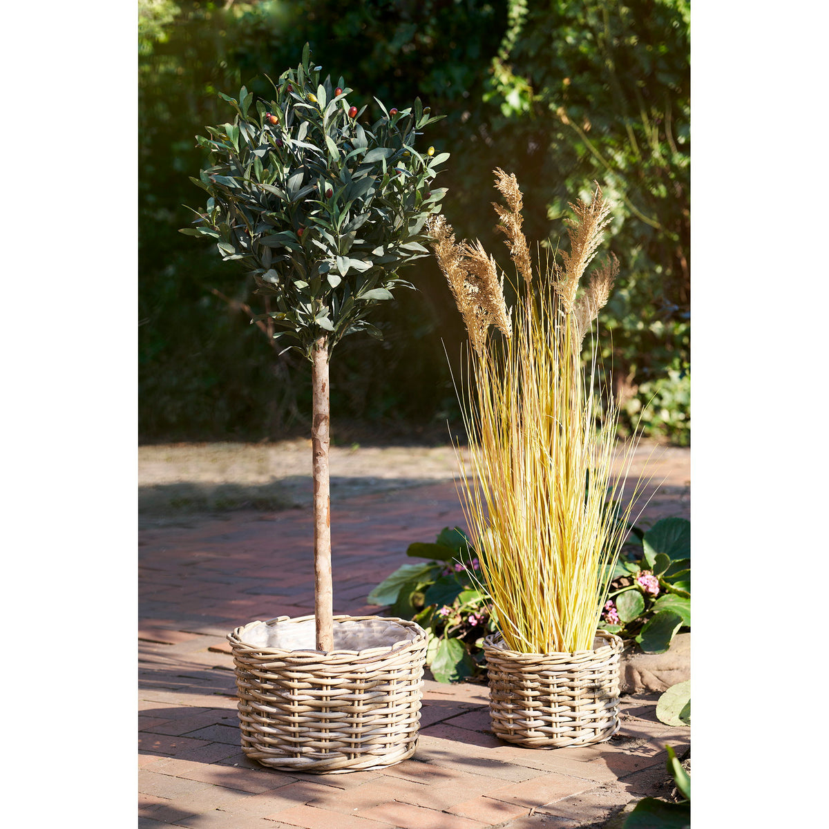 House Nordic ApS - Kalak Mand Naturel Set van 2 - Deco Delights Mand