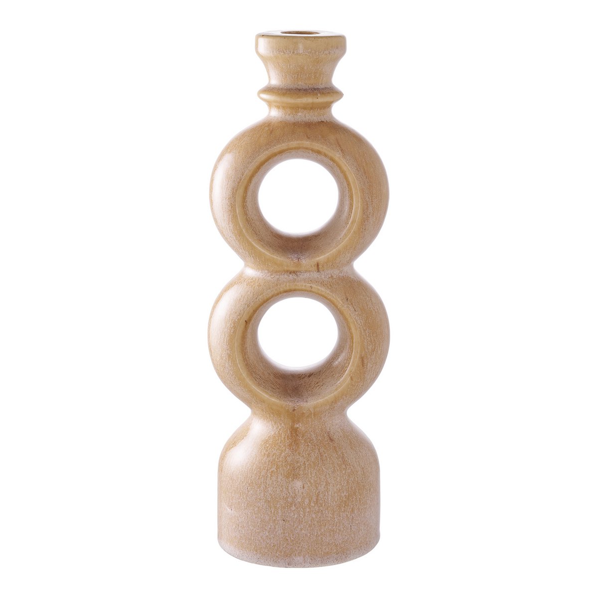 House Nordic ApS - Kandelaar - Brown, keramiek, 10,7x9.5x30,5 cm - Deco Delights