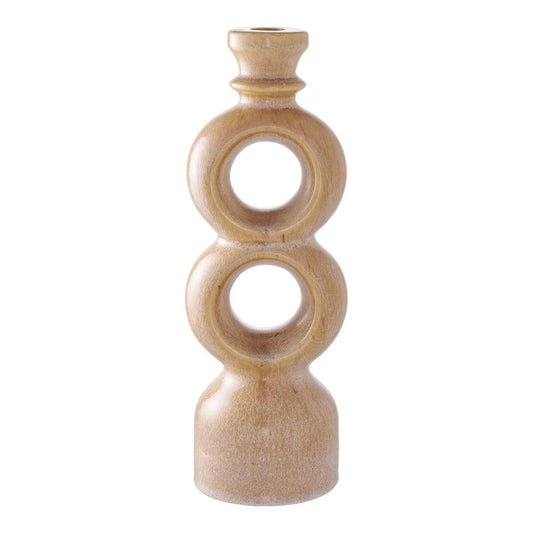 House Nordic ApS - Kandelaar - Brown, keramiek, 10,7x9.5x30,5 cm - Deco Delights