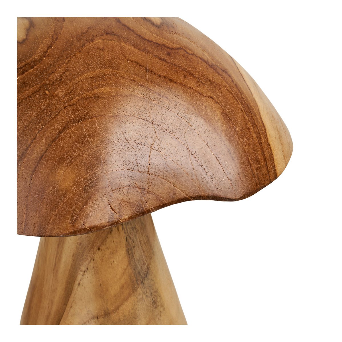 House Nordic ApS - Kodi Decoratie paddestoelen, teak, naturel, set van 2 - Deco Delights