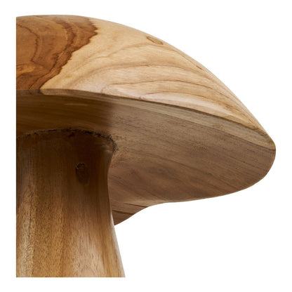 House Nordic ApS - Kodi Decoratie paddestoelen, teak, naturel, set van 2 - Deco Delights