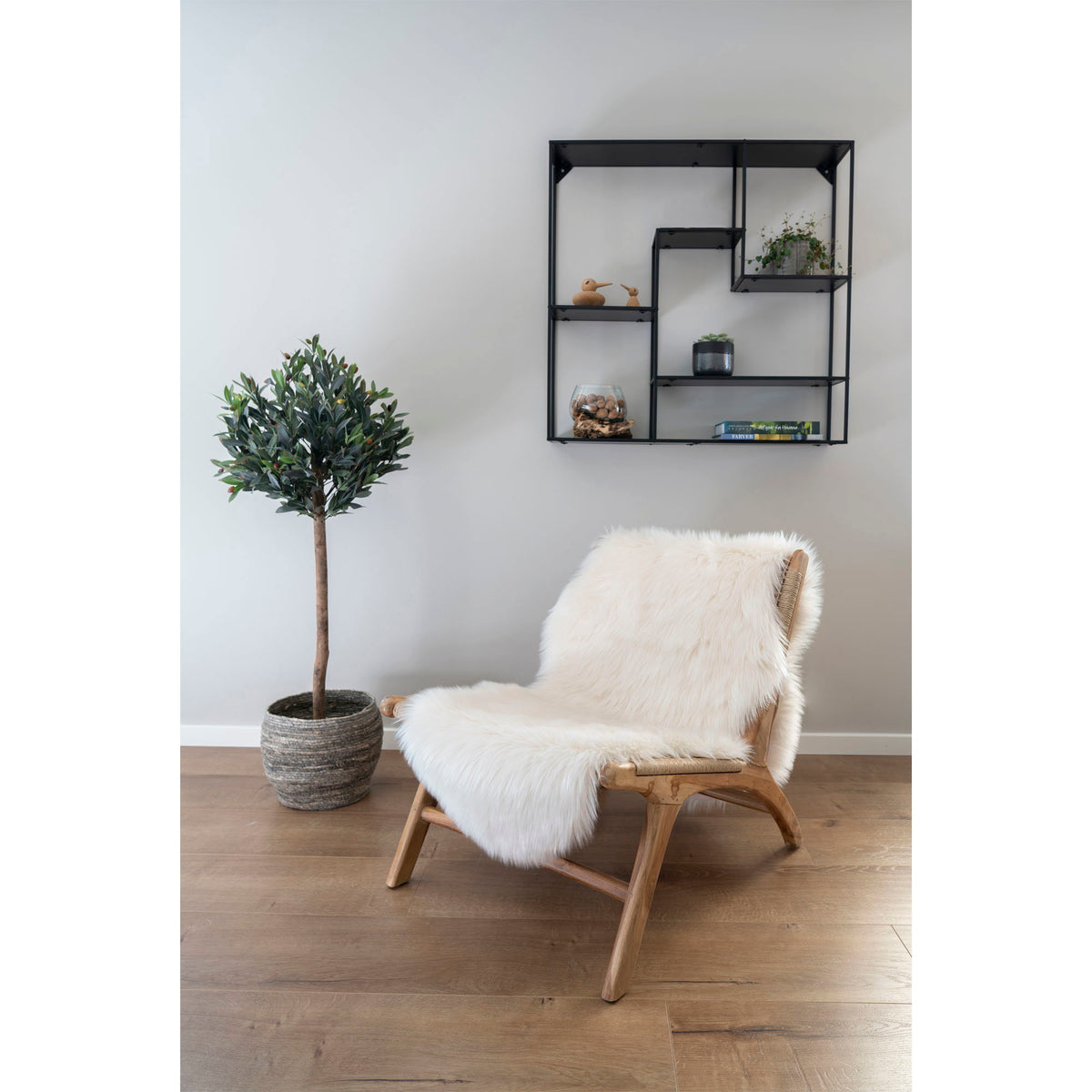 House Nordic ApS - Kunstlamsvacht Ivoor - Deco Delights Lamsvacht