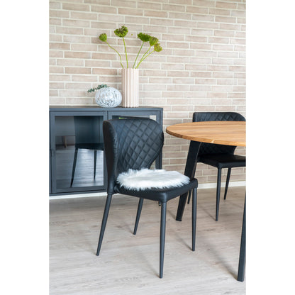 House Nordic ApS - Kunstlamsvacht Zitkussen Wit - Deco Delights Zitkussen