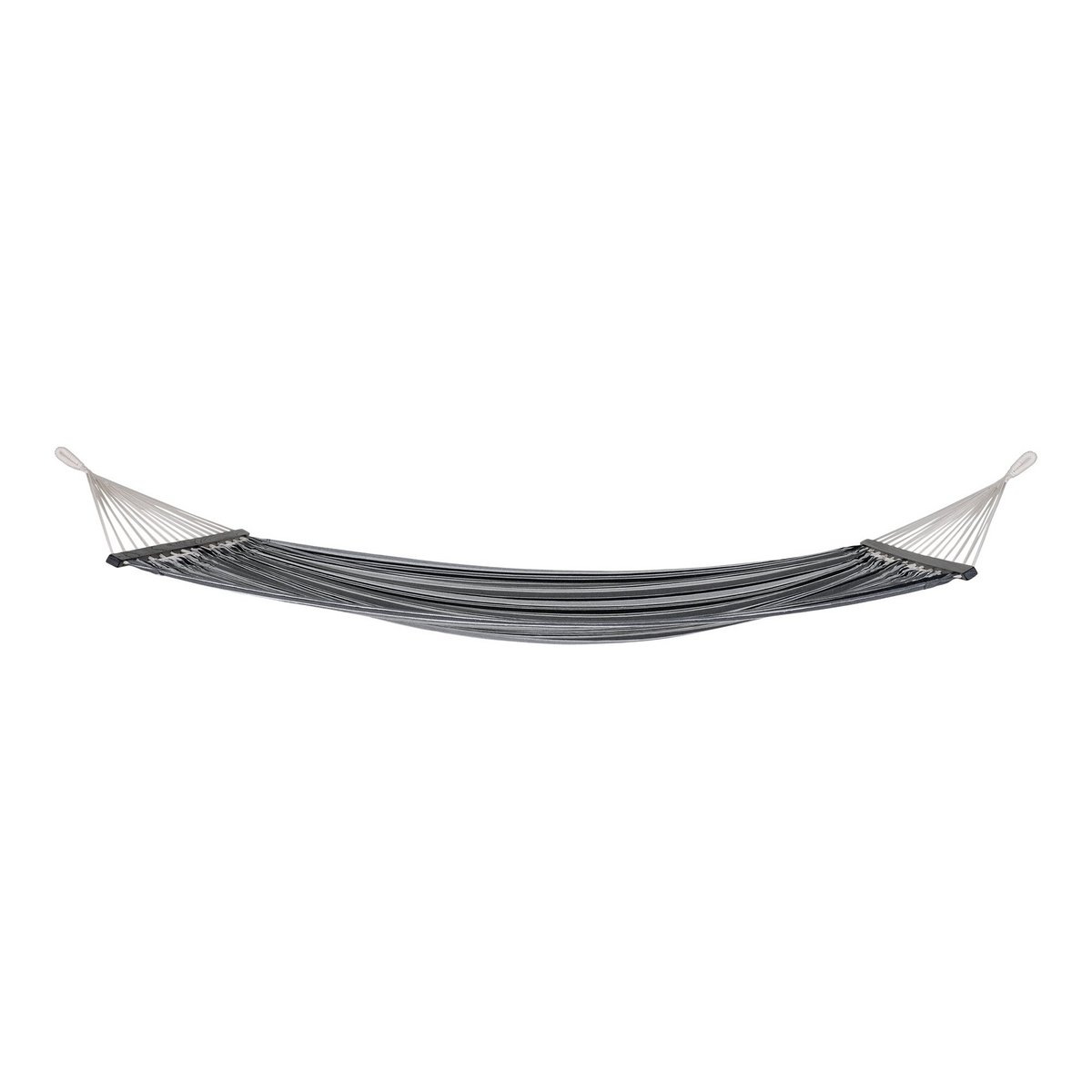 House Nordic ApS - Lamia Hangmat - Hangmat, polyester/katoen, lariks, zwart/grijs/wit - Deco Delights
