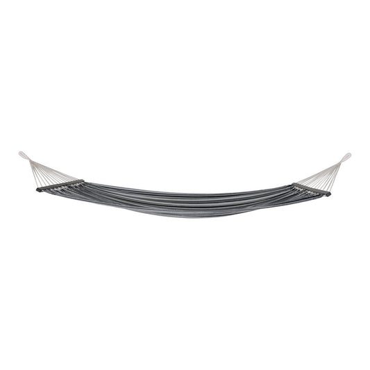 House Nordic ApS - Lamia Hangmat - Hangmat, polyester/katoen, lariks, zwart/grijs/wit - Deco Delights