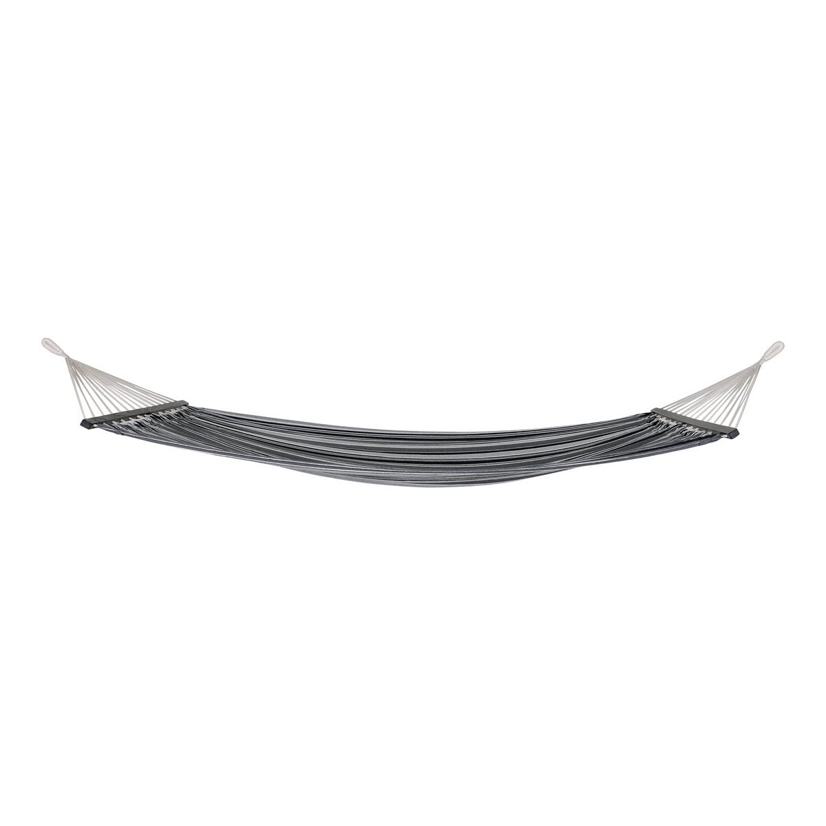 House Nordic ApS - Lamia Hangmat - Hangmat, polyester/katoen, lariks, zwart/grijs/wit - Deco Delights