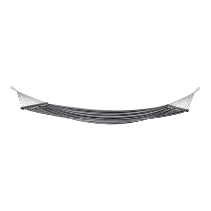House Nordic ApS - Lamia Hangmat - Hangmat, polyester/katoen, lariks, zwart/grijs/wit - Deco Delights