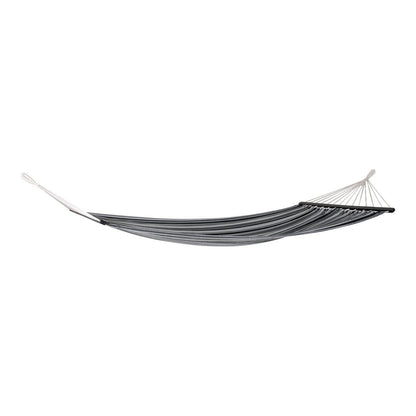 House Nordic ApS - Lamia Hangmat - Hangmat, polyester/katoen, lariks, zwart/grijs/wit - Deco Delights