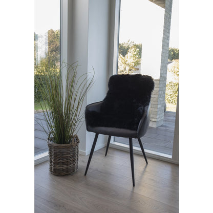 House Nordic ApS - Lamsleer - Echt lamsleer, Zwart - 50x85 cm - Deco Delights