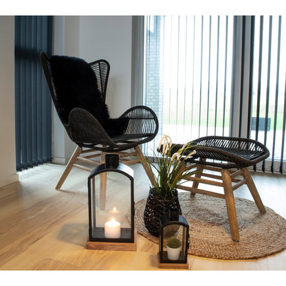 House Nordic ApS - Lamsvacht Zwart - Deco Delights Lamsvacht