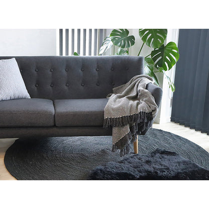 House Nordic ApS - Lamsvacht Zwart - Deco Delights Lamsvacht