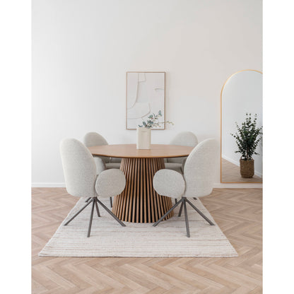 House Nordic ApS - Lana Eetkamerstoel Zand - Deco Delights Eetkamerstoel
