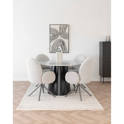 House Nordic ApS - Lana Eetkamerstoel Zand - Deco Delights Eetkamerstoel