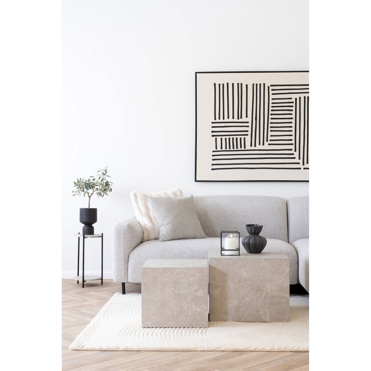 House Nordic ApS - Leuvense Bijzettafel - Deco Delights