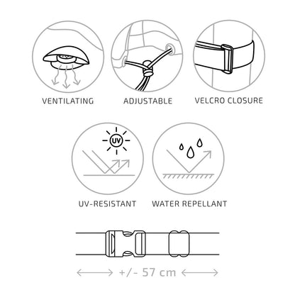 House Nordic ApS - Luxe hoes - Luxe hoes voor rechts/links gerichte hoekset, 210g/m2 600D polyester PU-gecoat, waterafstotend, zwart - Deco Delights