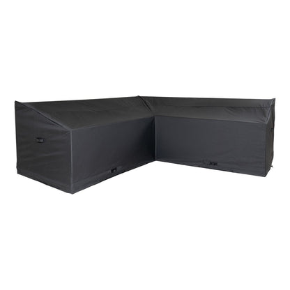 House Nordic ApS - Luxe hoes - Luxe hoes voor rechts/links gerichte hoekset, 210g/m2 600D polyester PU-gecoat, waterafstotend, zwart - Deco Delights